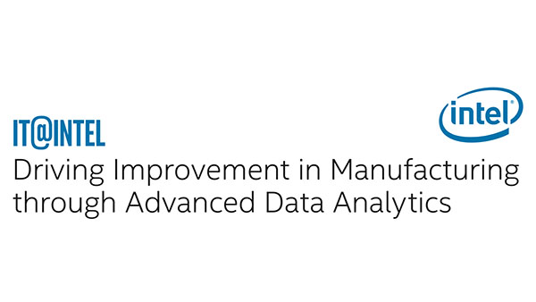 Improving Manufacturing with Advanced Data Analytics